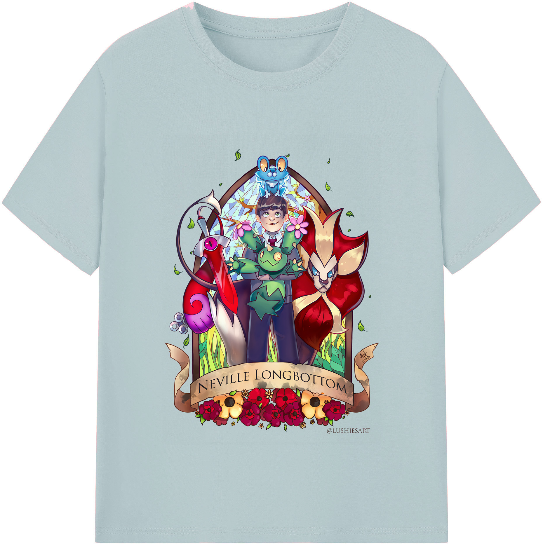 （画像用） Harry Potter ハリー・ポッターシリーズ 綿100％半袖Tシャツ（フロントプリント）